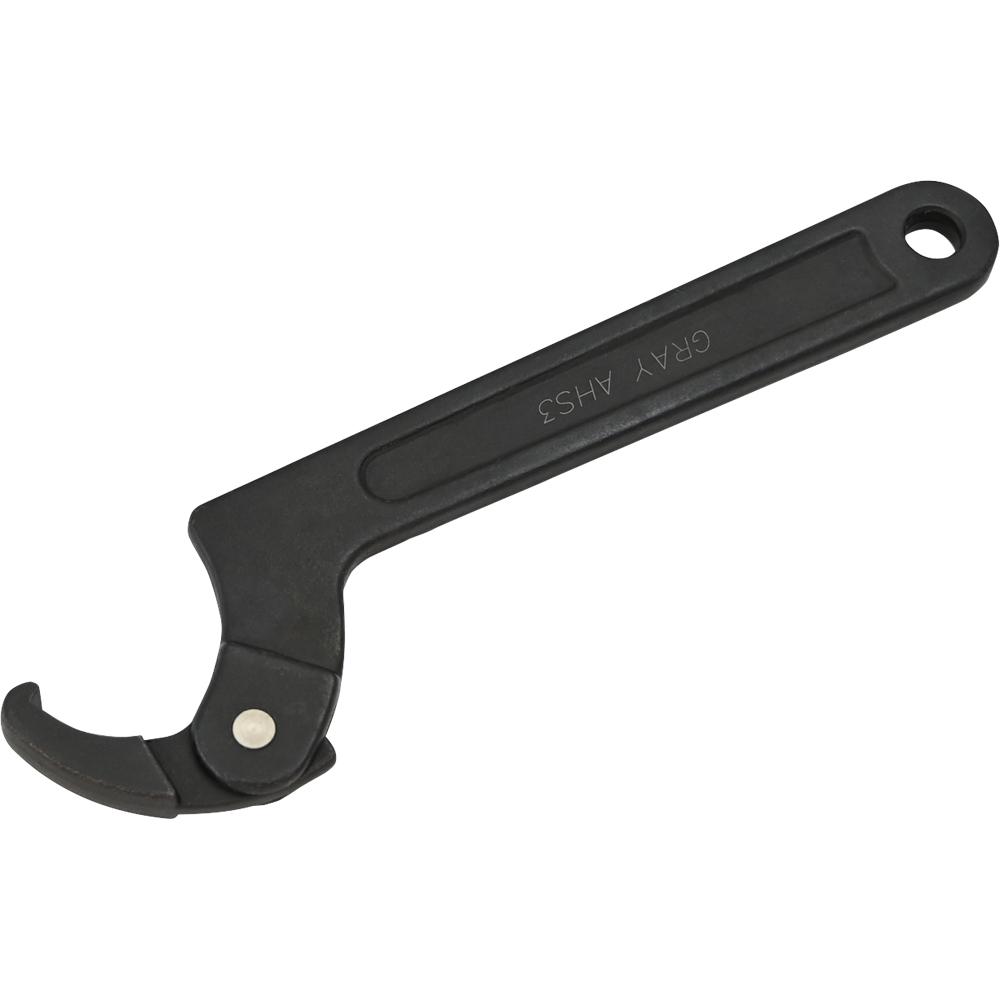 Adjustable Head Hook Spanner Wrench - 1-1/4 To 3 Capacity : AHS3