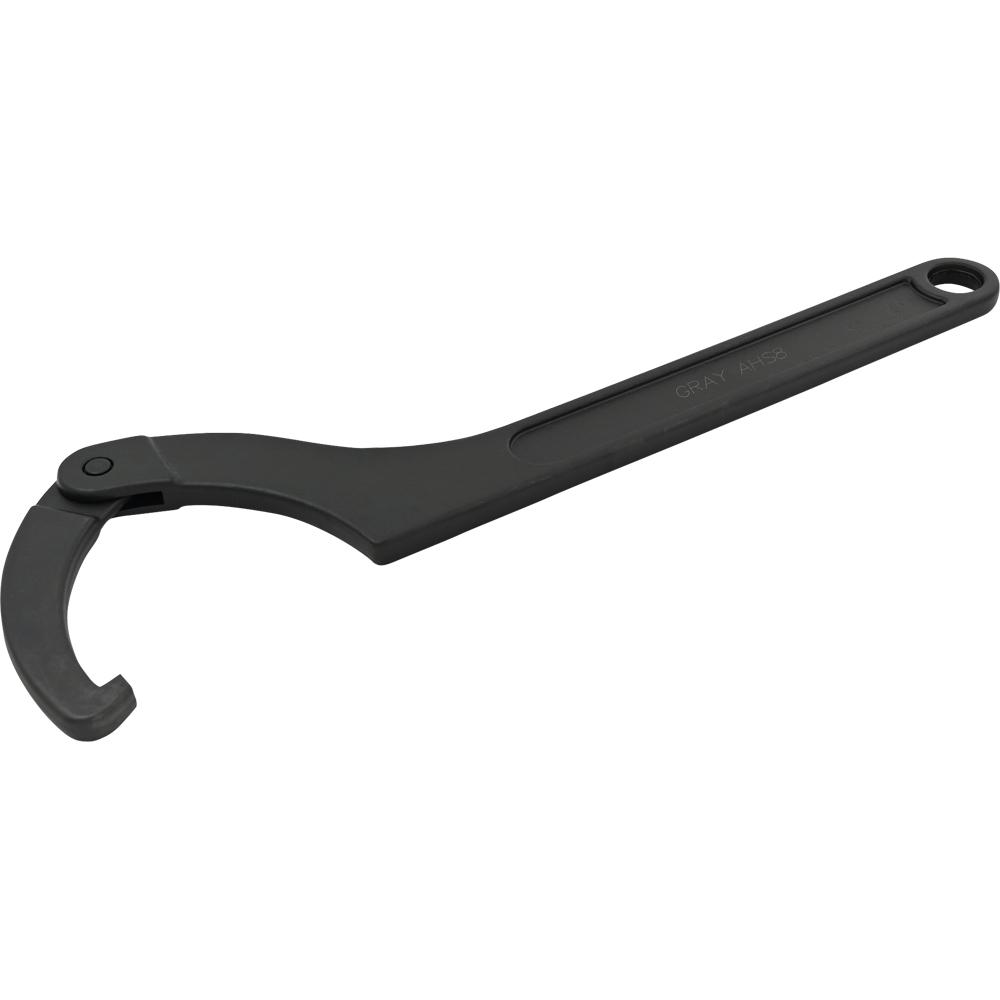 Adjustable Head Hook Spanner Wrench - 6-1/8 To 8-3/4 Capacity : AHS8